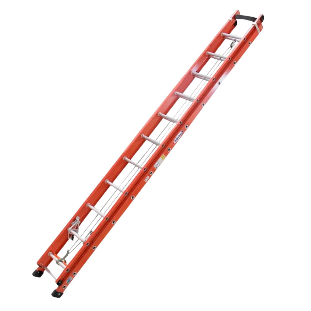 ESCADA EXTENSIVA FIBRA 12 DEGRAUS (6MTS)
